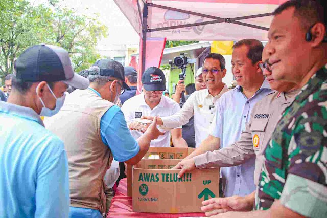 PEMPROV DKI GELAR SEMBAKO MURAH JELANG LEBARAN DI TANJUNG PRIUK JAKUT