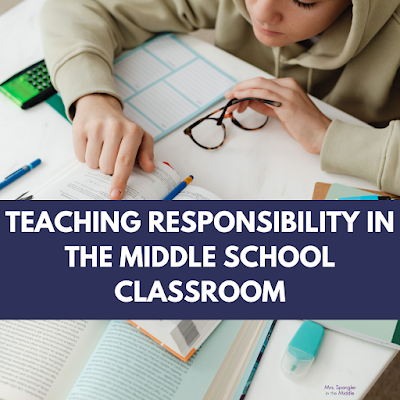 Give middle school students the right tools and inspiration to be more responsible for their learning!