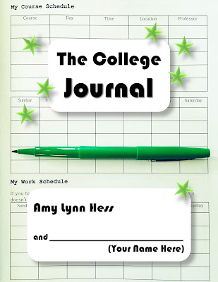 The College Journal is an 8.5" x 11" fill-in-the-blank journal specifically designed for first-year college students. It includes prompts and templates to help you raise your self awareness, take financial responsibility, and keep track of important deadlines, meetings, and assignments. 