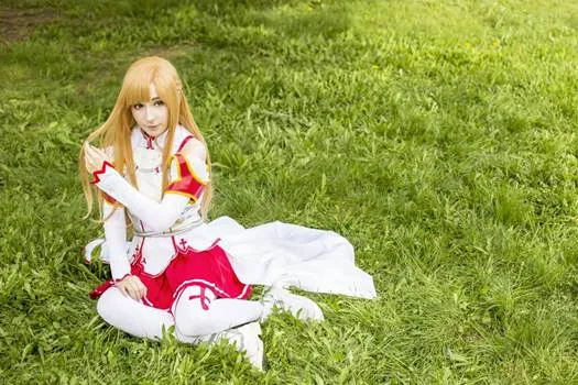 yuuki asuna cosplay wallpaper