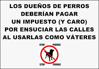 IMPUESTO NUEVO PARA PERROS  STOP PERROS