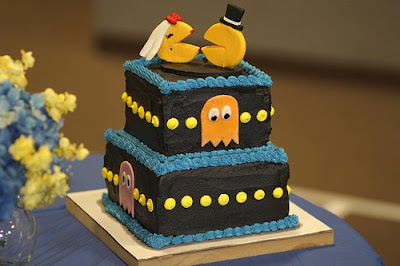 The Pacman Wedding Cake