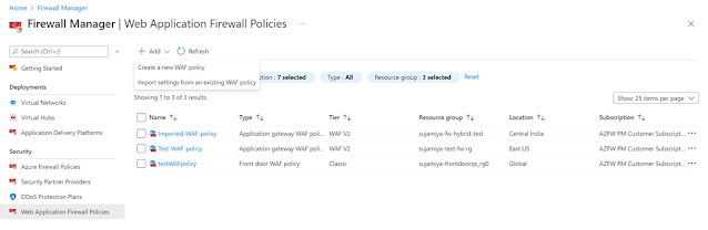 Azure Firewall Manager, Azure Networking, Distributed Denial-of-Service (DDoS), Azure Web Application Firewall, Azure WAF, Azure Security