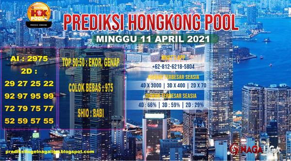 PREDIKSI HONGKONG   MINGGU 11 APRIL 2021
