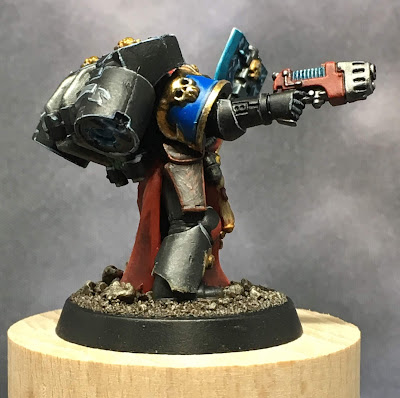 Deathwatch Librarian with Jump Pack right side