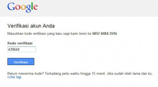 Trik membuat email tanpa nomor hp