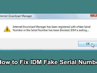 How to Fix IDM Fake Serial Number 2020