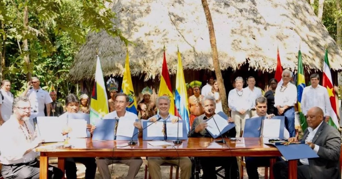 7 Latin American Countries Sign Agreement To Protect The Amazon Rainforest