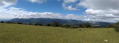 Panorámica desde el vértice geodésico