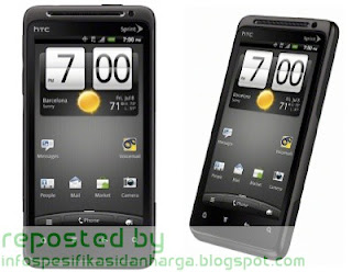 Harga HTC EVO Design 4G Hp Terbaru 2012