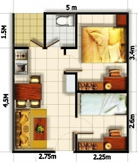 Minimalist Modern House Plan 1 Floor 4 Bedrooms