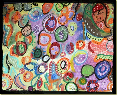First attempt at art journal