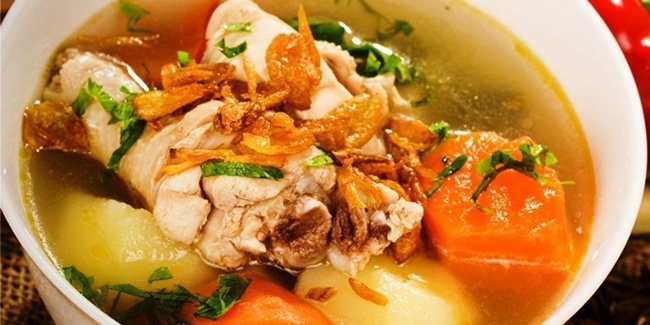 Resep Menu Buka Puasa Sop Ayam Sederhana Enak - ANEKA 