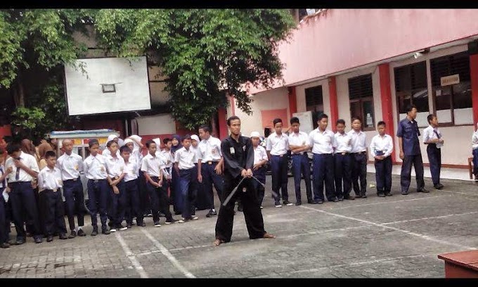 Foto Demonstrasi Pencak Silat TGS JKT di Sunter, Jakarta