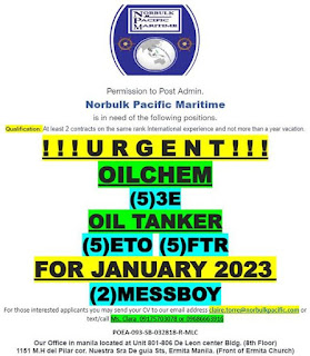 hiring tanker vessel crew