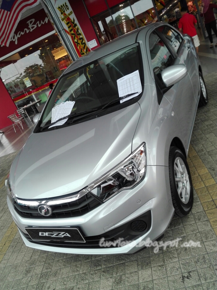 Perodua Sedan Baru: Perodua Bezza 2016 - Luar TeKo