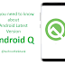 Android 10th Version: "Android Q"