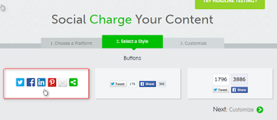 Cara memasang ShareThis button di posting blogger