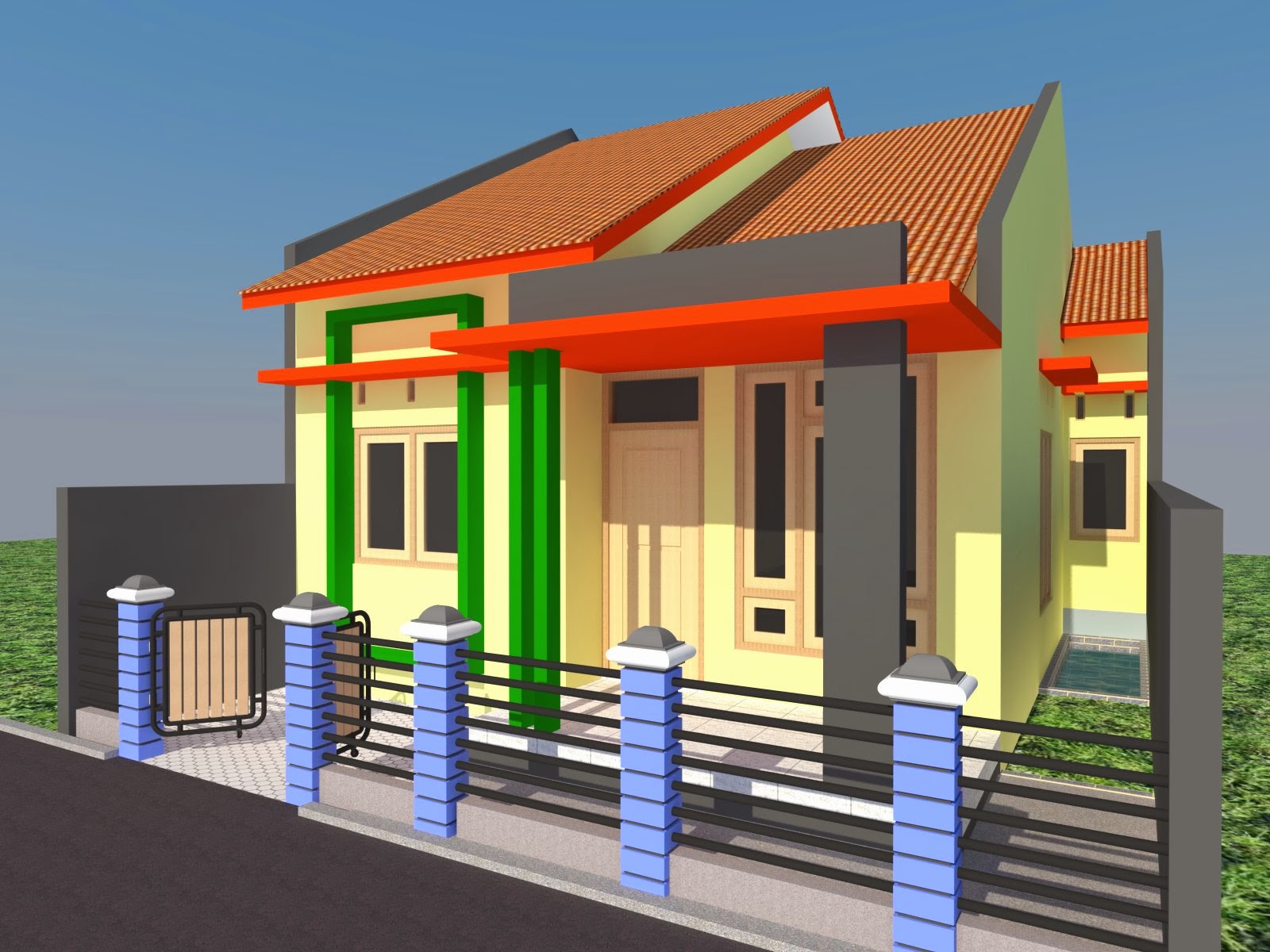 Desain Rumah Minimalis Type 54 Terbaru Tipe Rumah Idaman