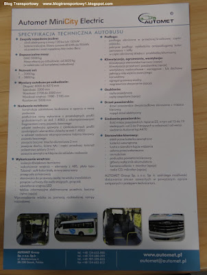 Automet MiniCity Electric, SilesiaKOMUNIKACJA 2018