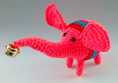 ELEFANTE AMIGURUMI A CROCHET