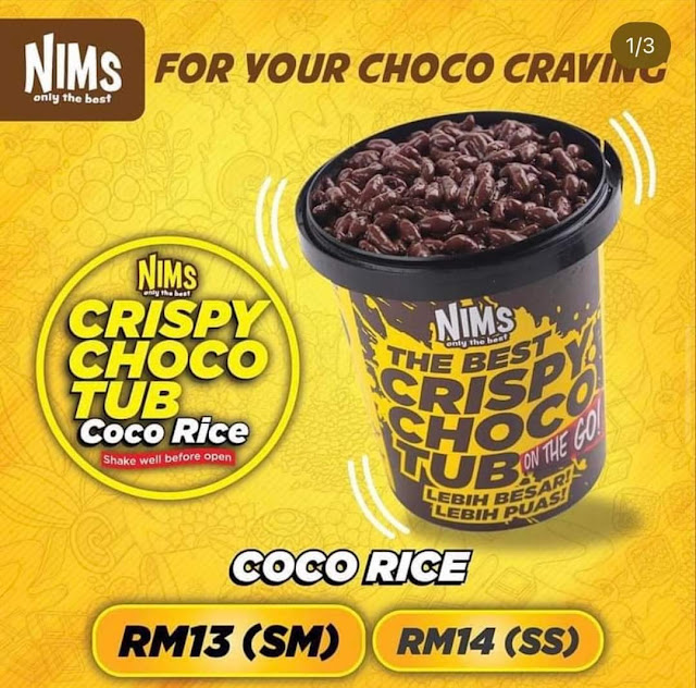 NIMS CRISPY CHOCO TUB