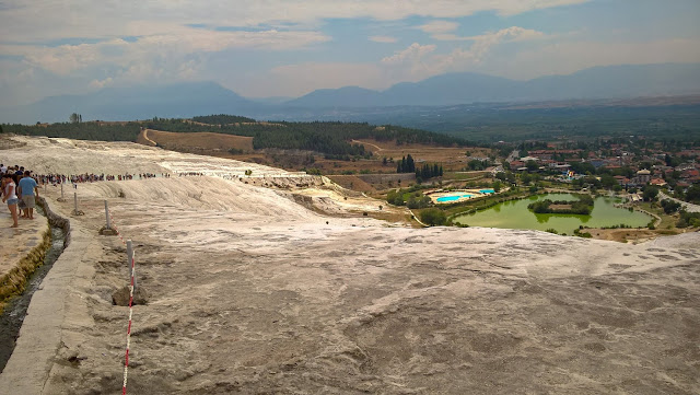 Pamukkale Travertenlerinin son hali!