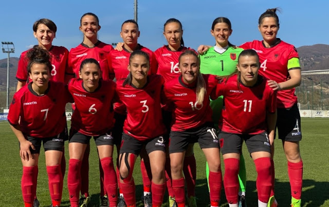 The Albanian girls' national team draws with Bosnia and Herzegovina