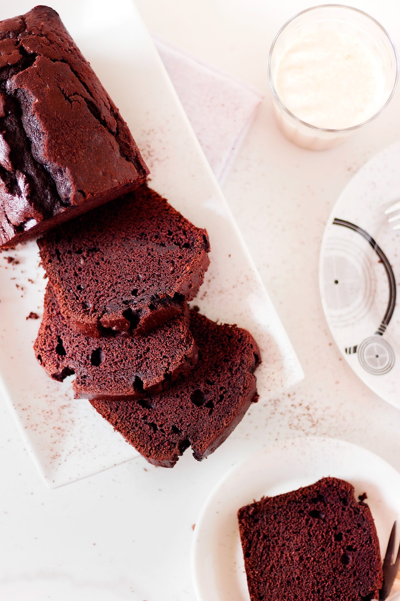 Triple chocolate pound cake recipe