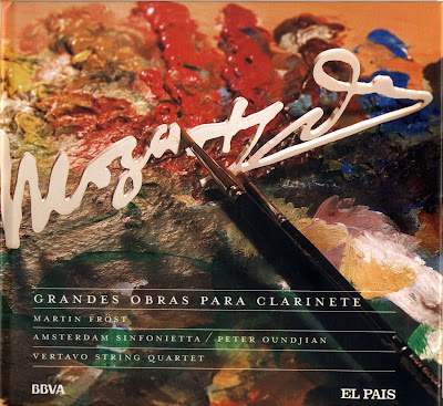 Mozart - Col. El País 250 Aniversario-(2006)-3-Grandes obras para clarinete-carátula frontal 