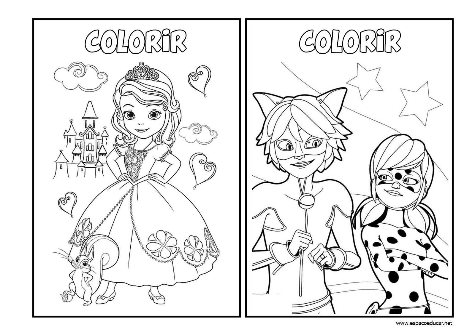 Revista Digital Aprender e Colorir Ed. 28 - 13 Desenhos para colorir! (PDF)