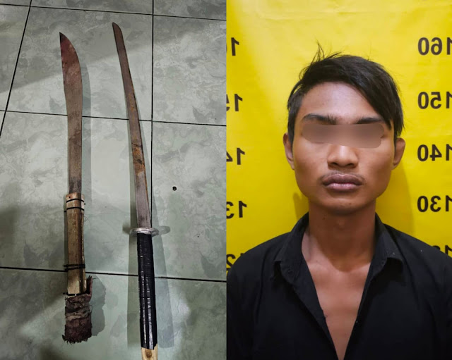 Remaja Diduga Anggota Gangster Hendak Tawuran di Surabaya Barat di Amankan Polisi