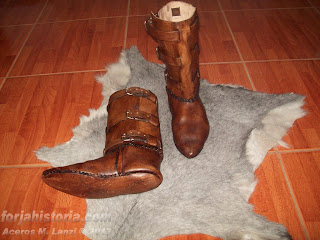 botas medievales