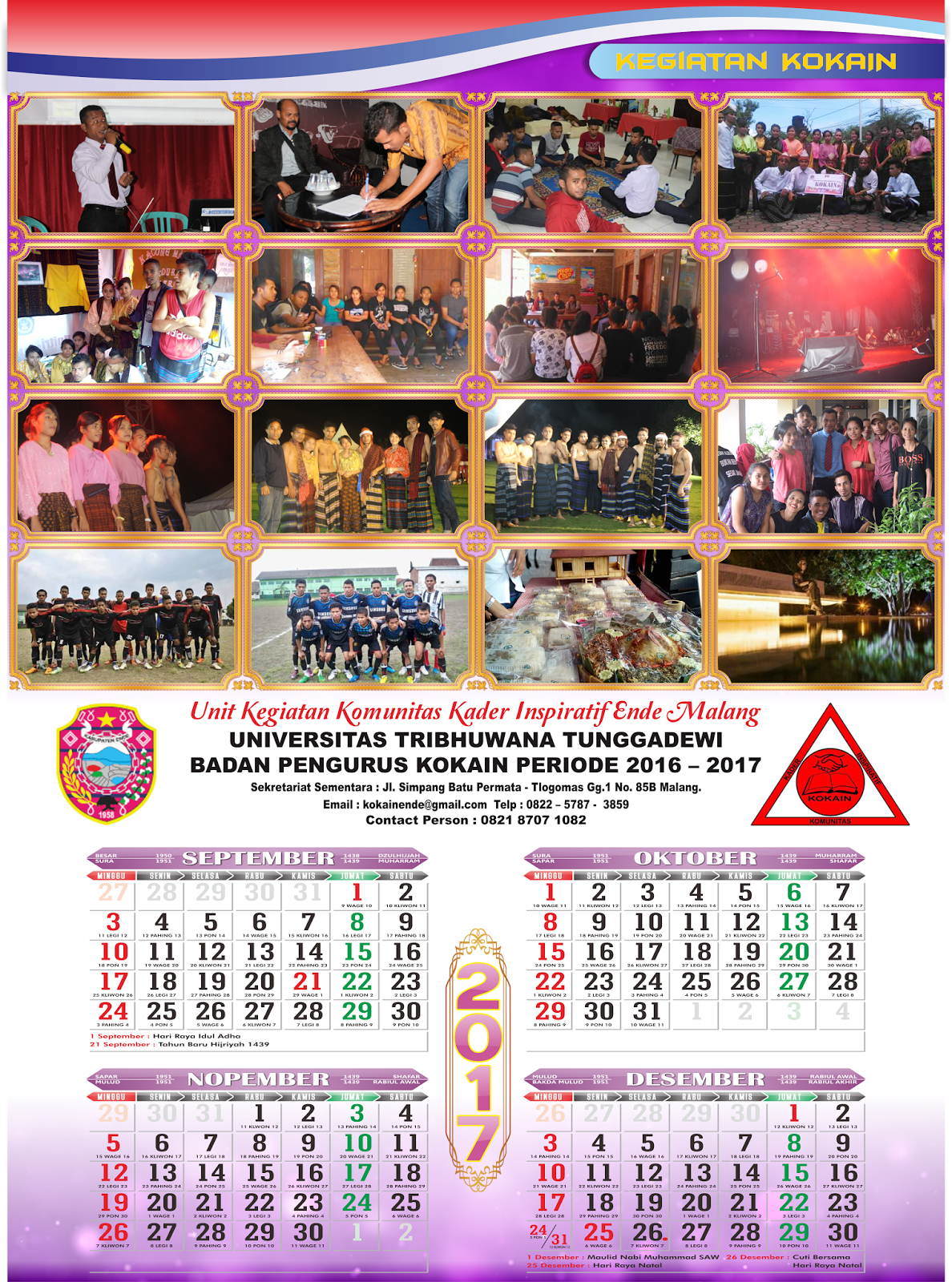  Desain  dan Cetak Kalender  Keren  2021