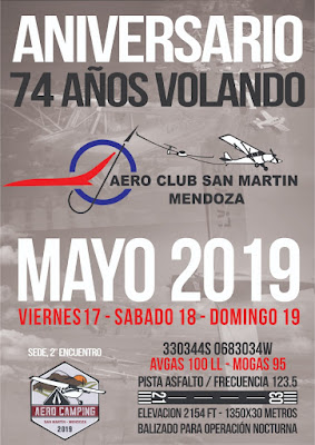 Aero Club San Martín 74 años