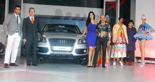 Katrina kaif With Audi Q5