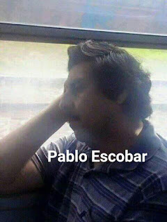 Parecidos de famosos en el transporte público pablo escobar