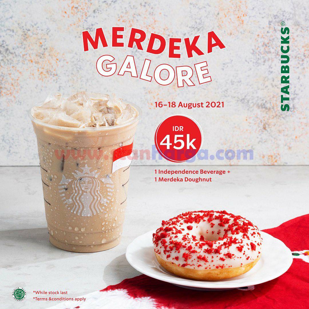 Promo STARBUCKS Terbaru MERDEKA GALORE 2