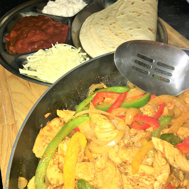 Super Spicy & Sizzling Chicken Fajitas