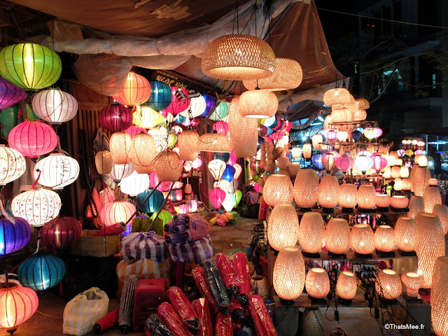 marche nuit lampion hoi an vietnam