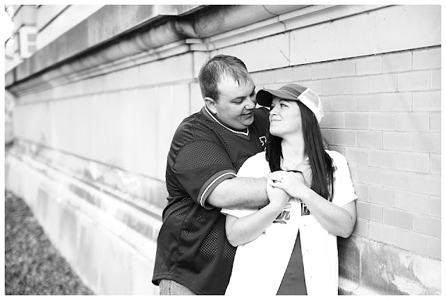 engagement session at St. Mary-of-the-Woods College