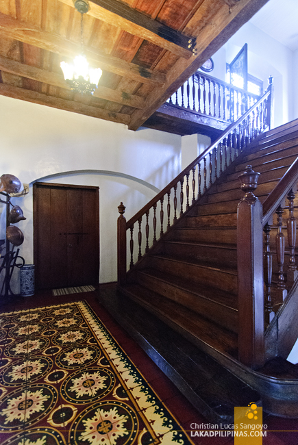 Grand Staircase at Casa Caridad in Vigan City