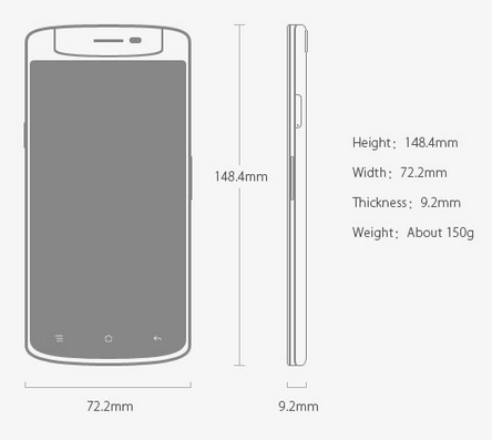 Spesifikasi Oppo N1 Mini