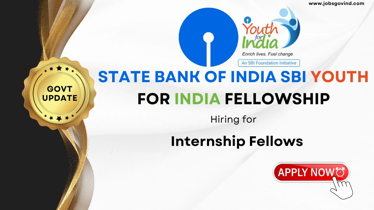 SBI Internship Youth for India Fellowship