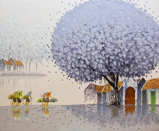 27 Beautiful and Vivid Paintings By Phan Thu