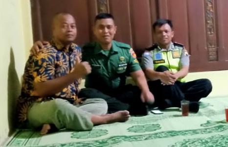 Babinsa Wonosari Hadiri Sosialisasi Pertanahan