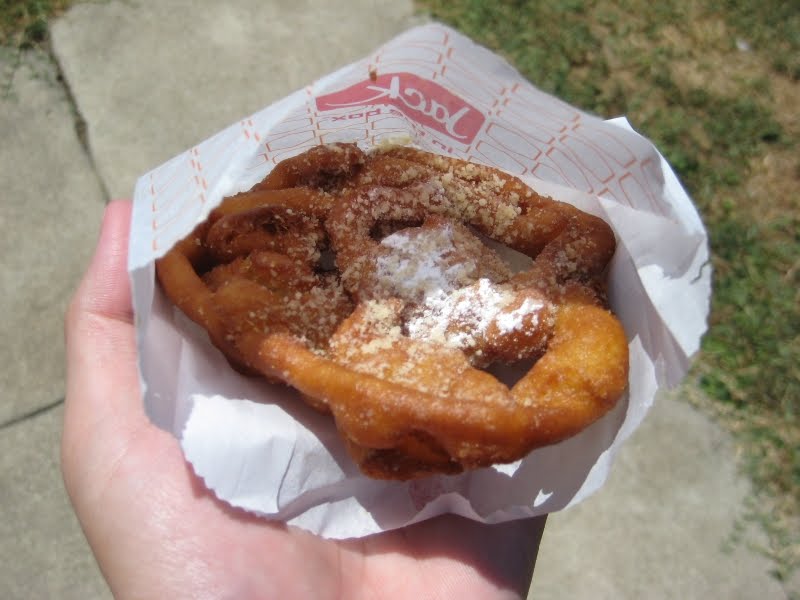 Review: Jack in the Box - Mini Funnel Cake