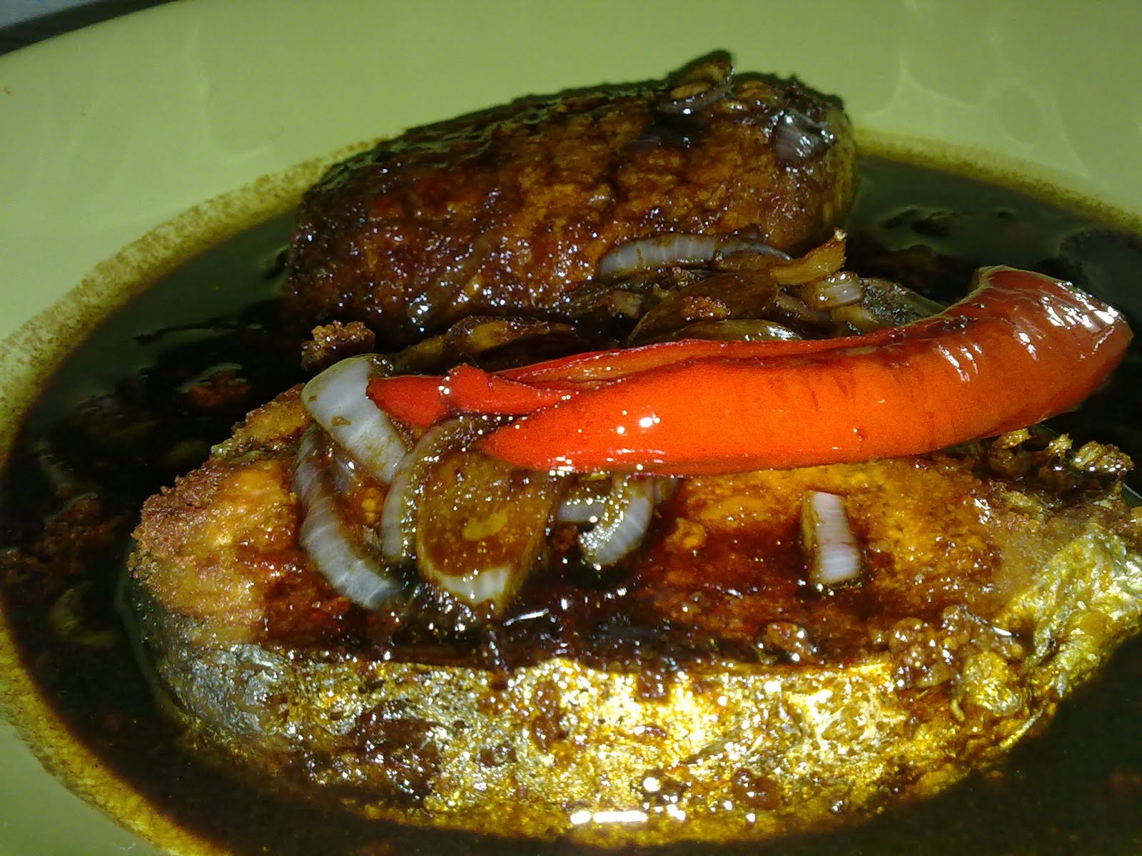 AIMEE'S on board: resepi ikan tengiri masak kicap