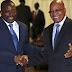 EN VISITE LE WEEK-END À KINSHASA JACOB ZUMA SOUTIENT LE PROCESSUS ÉLECTORAL EN COURS EN RDC