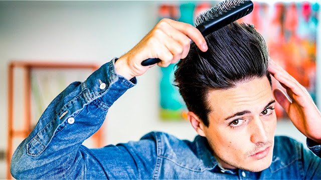 Cara melemaskan rambut pria